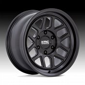 KMC KM446 Mesa Forged Monoblock Satin Black Custom Truck Wheels